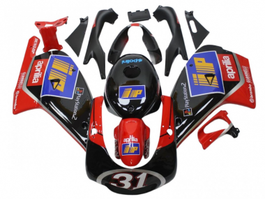 Purchase 2000-2005 Black Red Blue Silver 31 Aprilia RS125 Motorcycle Fairings UK