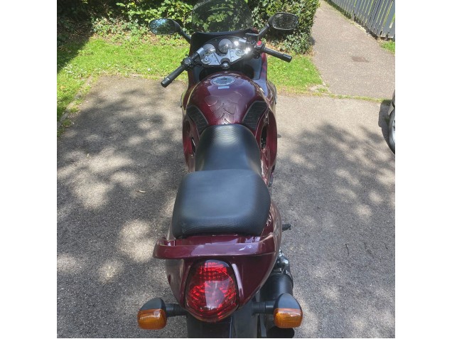 Purchase 1998-2003 Candy Red Suzuki GSX600F/GSX750F Katana Motorcycle Fairings UK