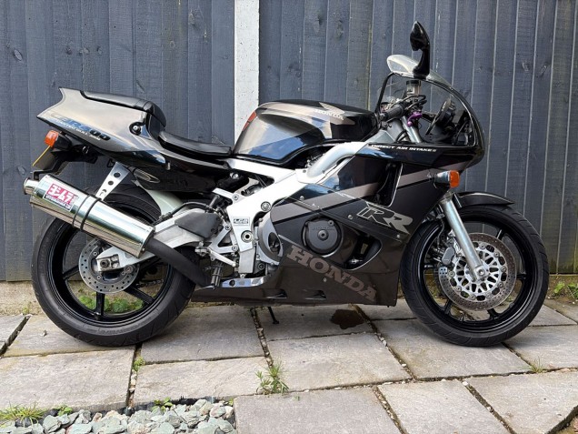 Purchase 1990-1999 Grey Matte Black Honda CBR400RR NC29 Motorcycle Fairings UK
