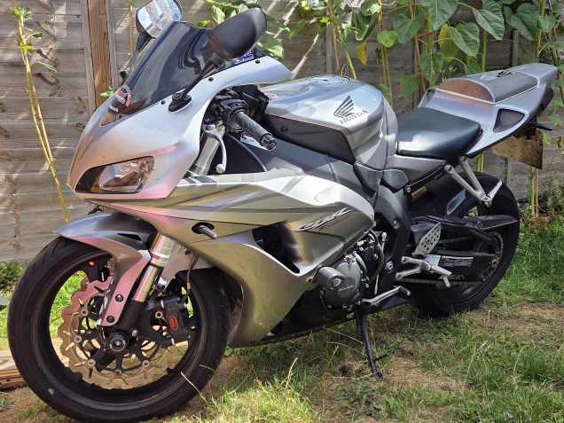Purchase 2006-2007 Iron Nail Silver Honda CBR1000RR Motorcycle Fairings UK