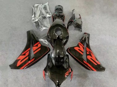 Purchase 2008-2011 Glossy Black Red Decal Honda CBR1000RR Motorcycle Fairings UK