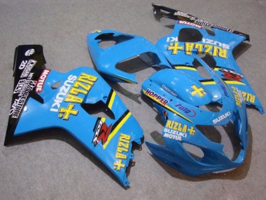 Purchase 2004-2005 Blue Rizla+ Suzuki GSXR750 Motorcycle Fairing Kit UK