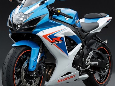 Purchase 2006 Blue White Suzuki GSXR600 Motorbike Fairings UK