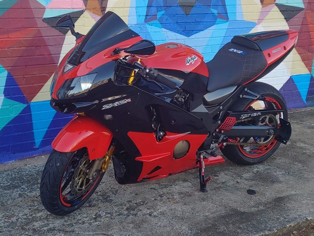 Purchase 2002-2006 Kawasaki ZX12R With 2012 Ninja Zx10R Paint Pattern UK