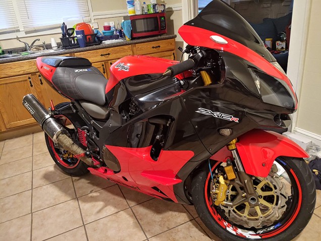 Purchase 2002-2006 Kawasaki ZX12R With 2012 Ninja Zx10R Paint Pattern UK