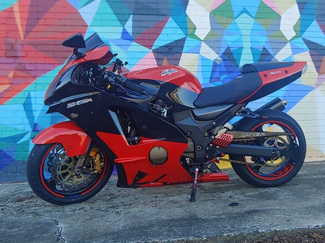 Purchase 2002-2006 Kawasaki ZX12R With 2012 Ninja Zx10R Paint Pattern UK