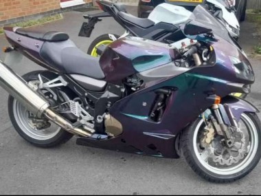 Purchase 2002-2006 Chameleon Purple Kawasaki ZX12R Motorcycle Fairings UK