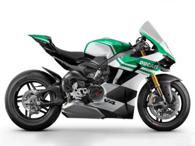 Purchase 2025 Green White Red Ducati Panigale V4 V4S Motorcycle Fairings UK