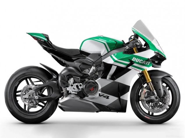 Purchase 2025 Green White Red Ducati Panigale V4 V4S Motorcycle Fairings UK