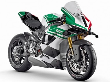 Purchase 2025 Green White Red Ducati Panigale V4 V4S Motorcycle Fairings UK
