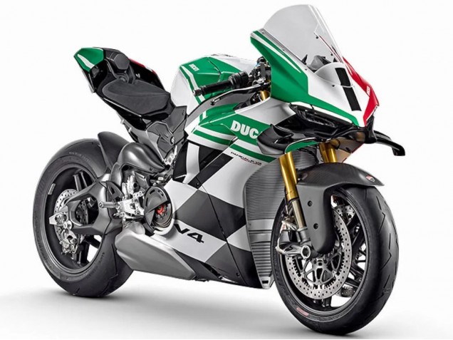 Purchase 2025 Green White Red Ducati Panigale V4 V4S Motorcycle Fairings UK