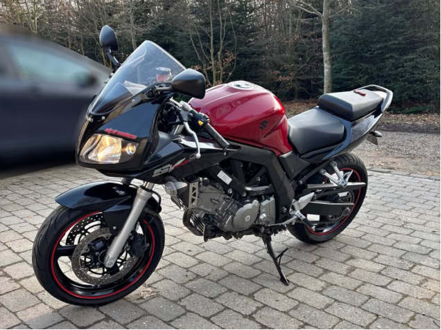 Purchase 2003-2013 Red Black Suzuki SV650 Motorcycle Fairings UK