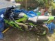 Purchase 2000-2002 Green White Black Kawasaki ZX6R Motorcycle Fairing Kits UK