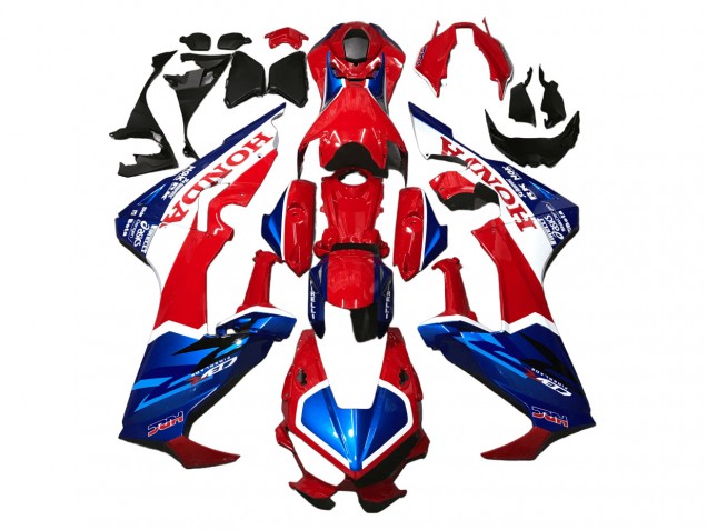 Purchase 2017-2023 Blue White Red HRC Honda CBR1000RR Motorcycle Fairing UK
