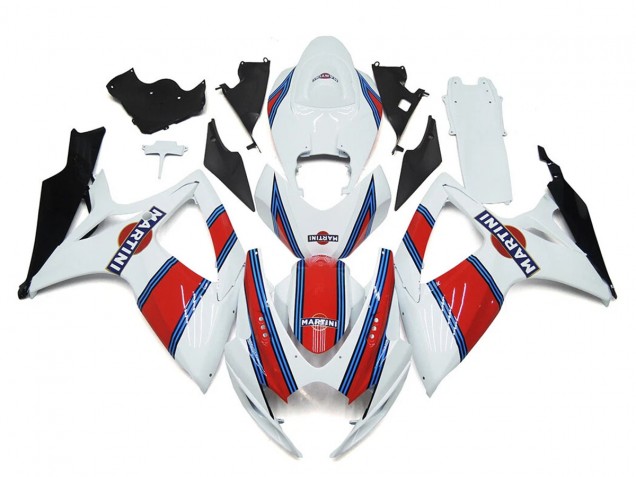 Purchase 2006-2007 White Red Blue Black Suzuki GSXR 600/750 Motorcycle Fairings UK