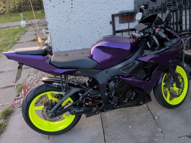 Purchase 2003-2004 Glossy Black Glossy Purple Yamaha R6 Motorcycle Fairings UK