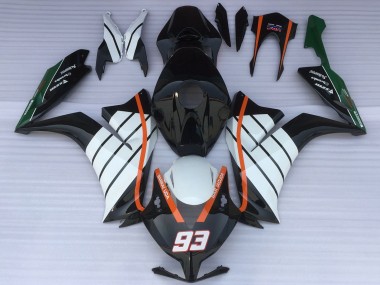 Purchase 2012-2016 White Orange Glossy Black Baracuda 93 Honda CBR1000RR Motorcycle Fairings UK
