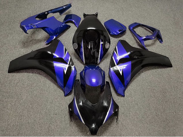 Purchase 2008-2011 Blue Glossy Black Honda CBR1000RR Motorcycle Fairing UK