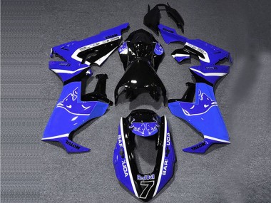 Purchase 2017-2023 Blue White Glossy Black Bull Honda CBR1000RR Motorcycle Fairings UK