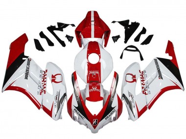 Purchase 2004-2005 White Red Glossy Black Pramac Bridgestone Honda CBR1000RR Motorcycle Fairings UK