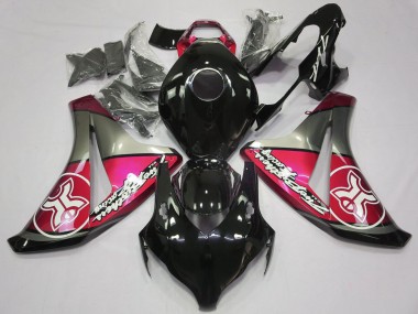 Purchase 2008-2011 Pink Grey Glossy Black Honda CBR1000RR Motorcycle Fairings UK