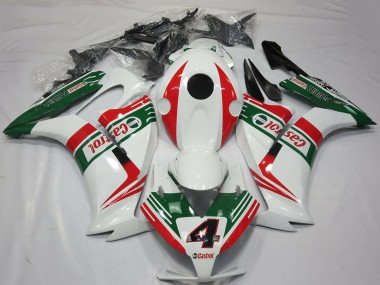 Purchase 2012-2016 White Red Green Castrol 4 Honda CBR1000RR Motorcycle Fairings UK