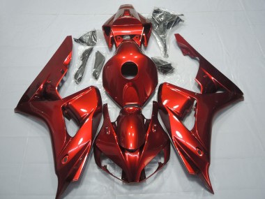 Purchase 2006-2007 Deep Red Honda CBR1000RR Motorcycle Fairings UK