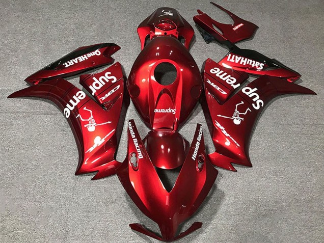 Purchase 2012-2016 Deep Red Supreme Honda CBR1000RR Motorcycle Fairings UK