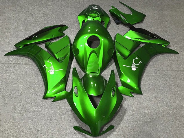 Purchase 2012-2016 Electric Green Glossy Black Honda CBR1000RR Motorcycle Fairings UK