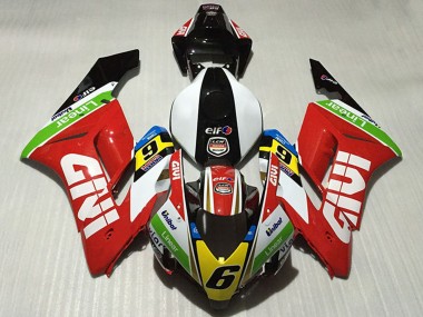 Purchase 2004-2005 White Red Green Yellow Glossy Black Givi 6 Honda CBR1000RR Motorcycle Fairings UK