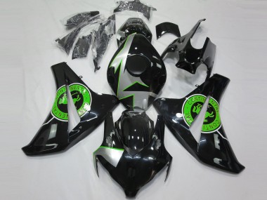 Purchase 2008-2011 Silver Green Glossy Black Honda CBR1000RR Motorcycle Fairings UK