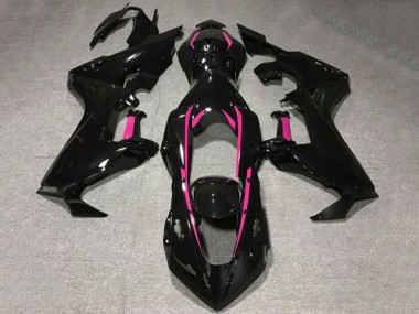 Purchase 2017-2023 Glossy Black Pink Lining Honda CBR1000RR Motorcycle Fairings UK