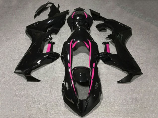 Purchase 2017-2023 Glossy Black Pink Lining Honda CBR1000RR Motorcycle Fairings UK