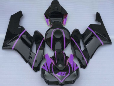 Purchase 2004-2005 Glossy Black Purple Honda CBR1000RR Motorcycle Fairings UK