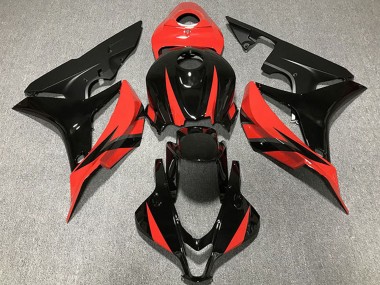 Purchase 2007-2008 Red Glossy Black Honda CBR600RR Motorcycle Fairings UK
