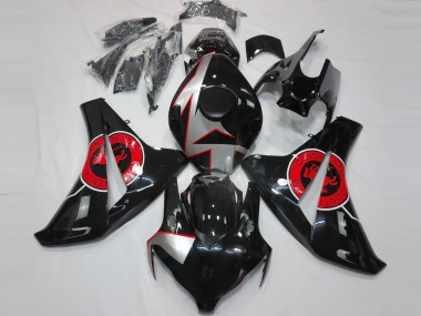Purchase 2008-2011 Silver Red Glossy Black Honda CBR1000RR Motorcycle Fairings UK