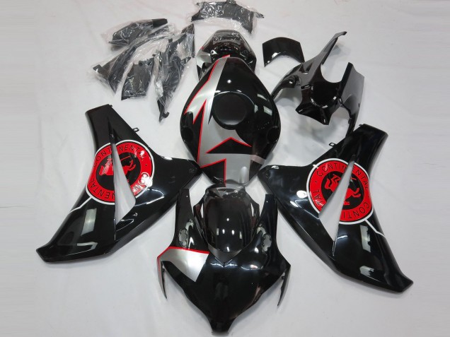 Purchase 2008-2011 Silver Red Glossy Black Honda CBR1000RR Motorcycle Fairings UK