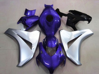 Purchase 2008-2011 Silver Blue Honda CBR1000RR Motorcycle Fairings UK