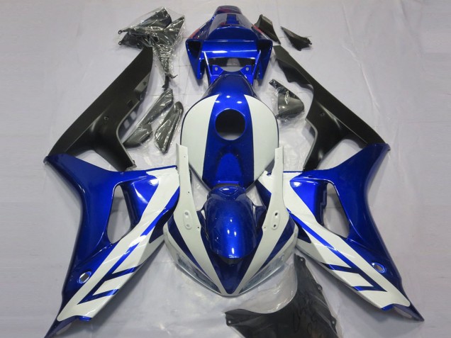 Purchase 2006-2007 Blue White Matte Black Honda CBR1000RR Motorcycle Fairing UK