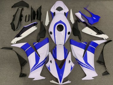 Purchase 2012-2016 White Blue Honda CBR1000RR Motorcycle Fairings UK