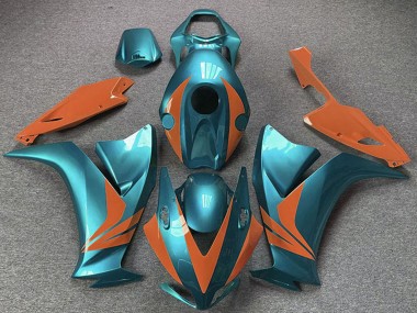 Purchase 2012-2016 Cyan Blue Orange Honda CBR1000RR Motorcycle Fairings UK