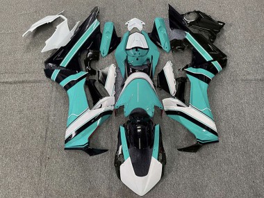 Purchase 2017-2023 White Cyan Blue Glossy Black Honda CBR1000RR Motorcycle Fairings UK