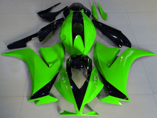Purchase 2012-2016 Green Glossy Black Honda CBR1000RR Motorcycle Fairings UK