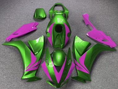 Purchase 2012-2016 Green Pink Honda CBR1000RR Motorcycle Fairings UK