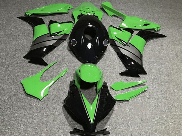 Purchase 2012-2016 Green Grey Glossy Black Honda CBR1000RR Motorcycle Fairings UK
