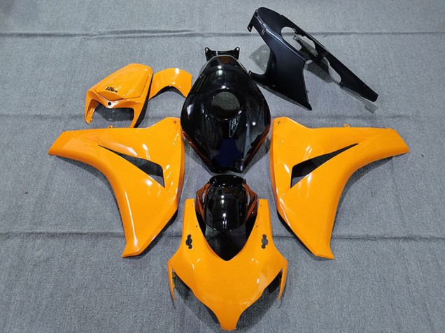 Purchase 2008-2011 Glossy Orange Glossy Black Honda CBR1000RR Motorcycle Fairings UK