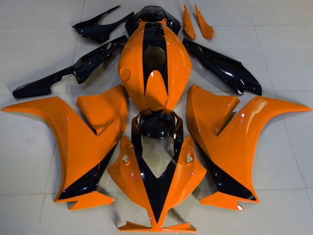 Purchase 2012-2016 Orange Glossy Black Honda CBR1000RR Motorcycle Fairings UK