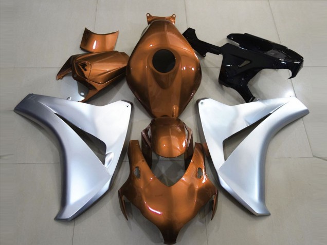 Purchase 2008-2011 Silver Brown Honda CBR1000RR Motorcycle Fairings UK