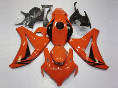 Purchase 2008-2011 Orange Glossy Black OEM Style Honda CBR1000RR Motorcycle Fairings UK