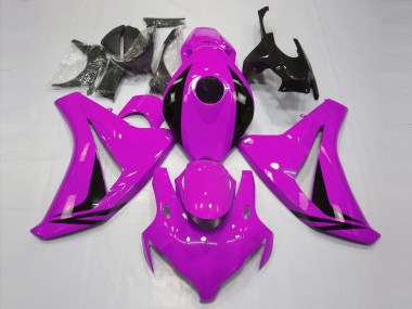 Purchase 2008-2011 Pink Glossy Black OEM Style Honda CBR1000RR Motorcycle Fairings UK